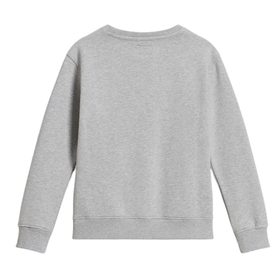 Felpa girocollo da bambino in puro cotone con logo Woolrich | CFWKSW0197185